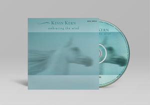 Embracing the Wind by Kevin Kern, cd and cover.