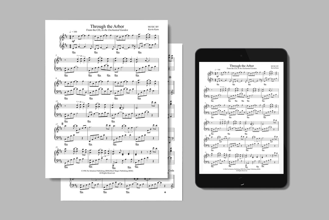 In the Enchanted Garden<br>(Digital PDF Sheet Music)