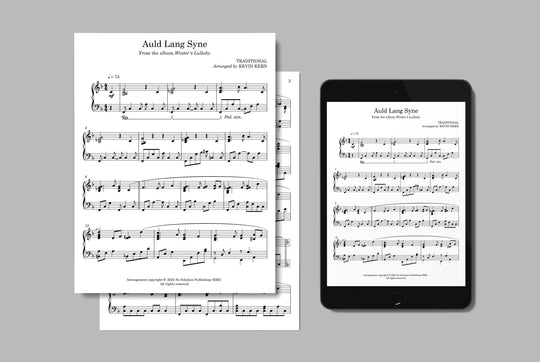 Winter's Lullaby <br>(Digital PDF Sheet Music)