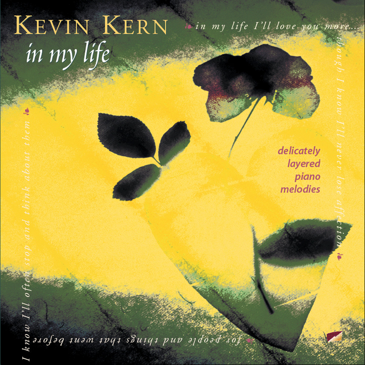 In My Life by Kevin Kern, cd cover art.