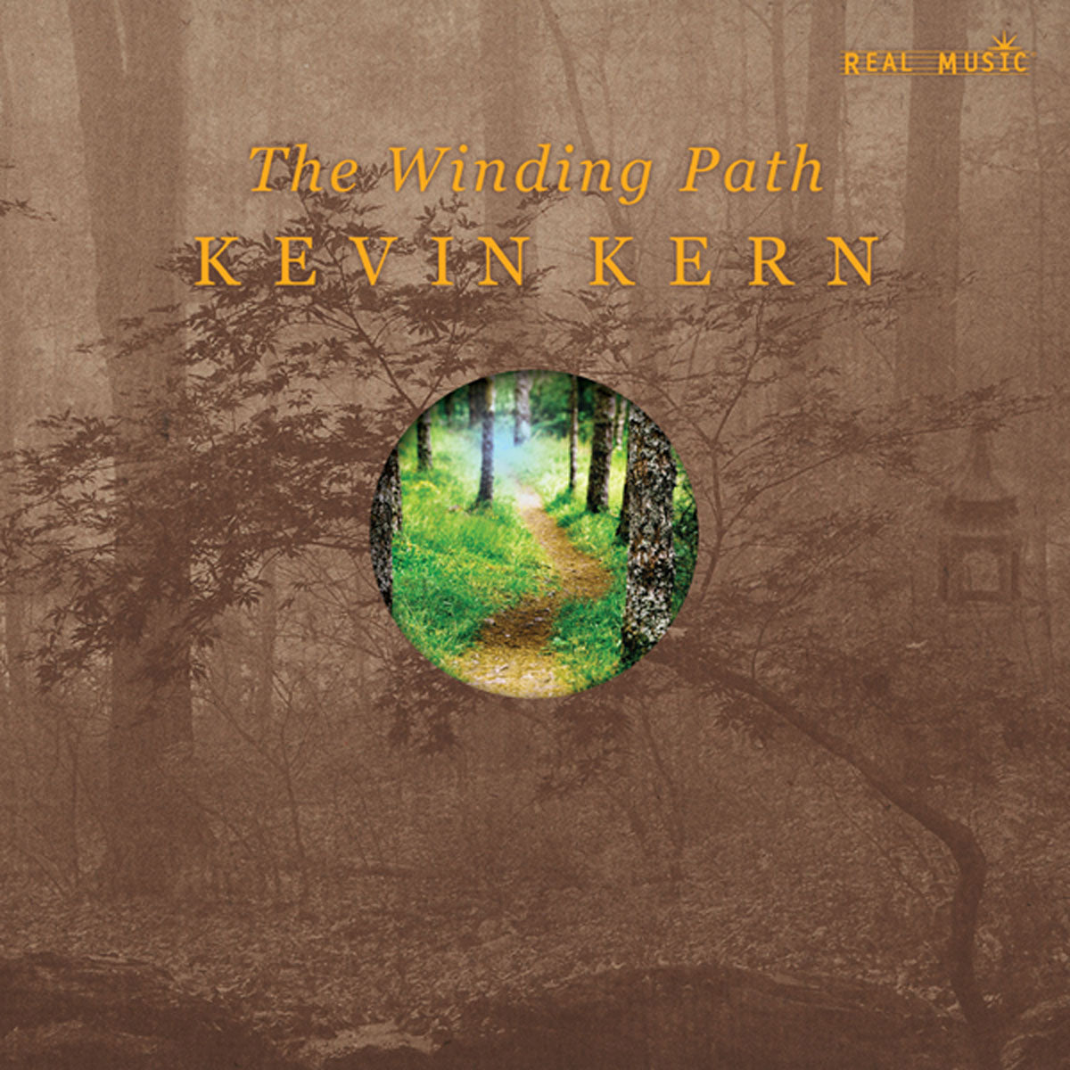 The Winding Path by Kevin Kern, cd cover art.