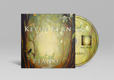 Enchanted Piano by Kevin Kern, cd and cover.