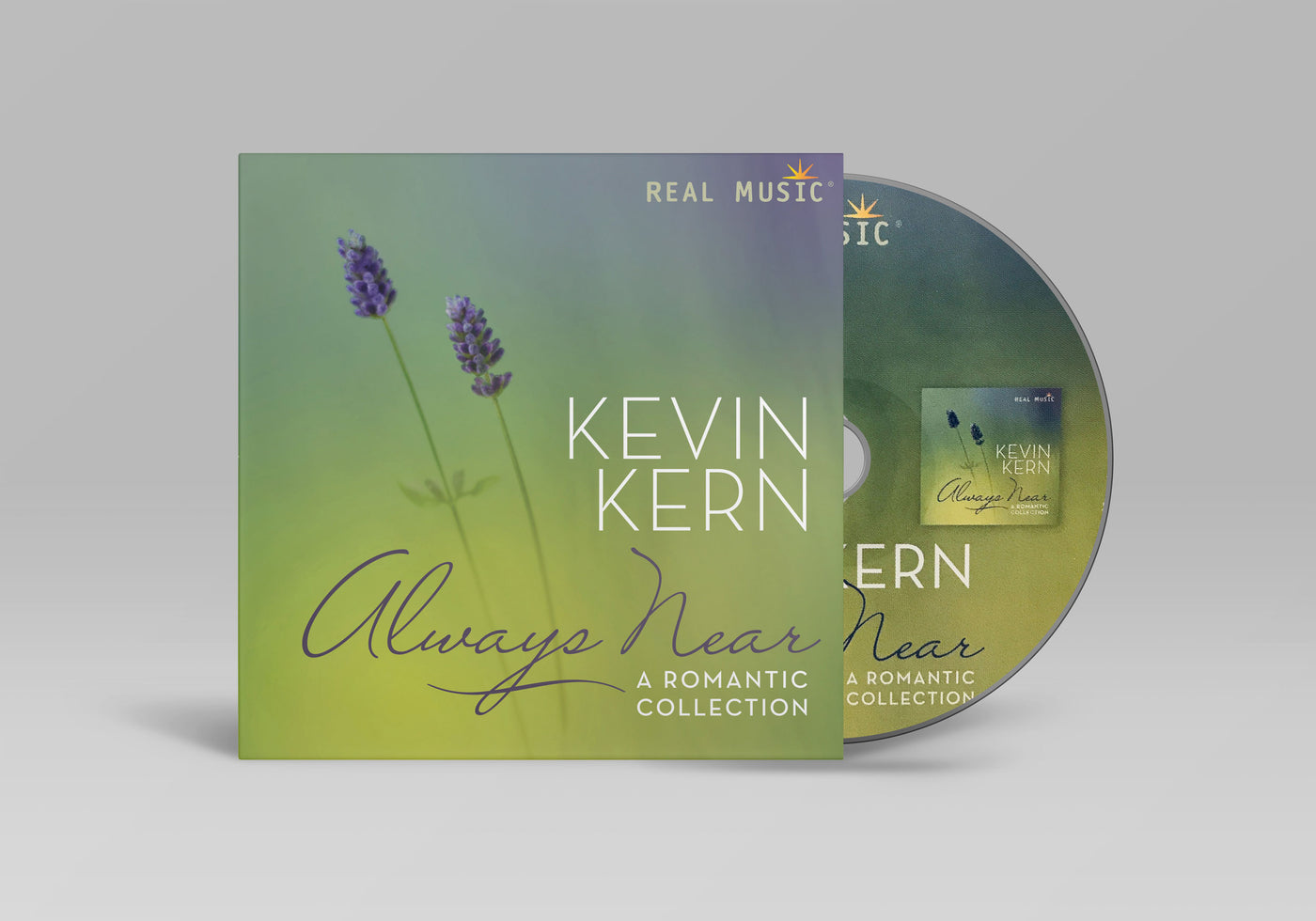 Always Near by Kevin Kern, cd and cover.
