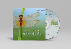 Endless Blue Sky by Kevin Kern, cd and cover.