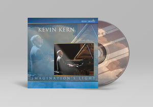 Imaginations Light by Kevin Kern, CD and cover