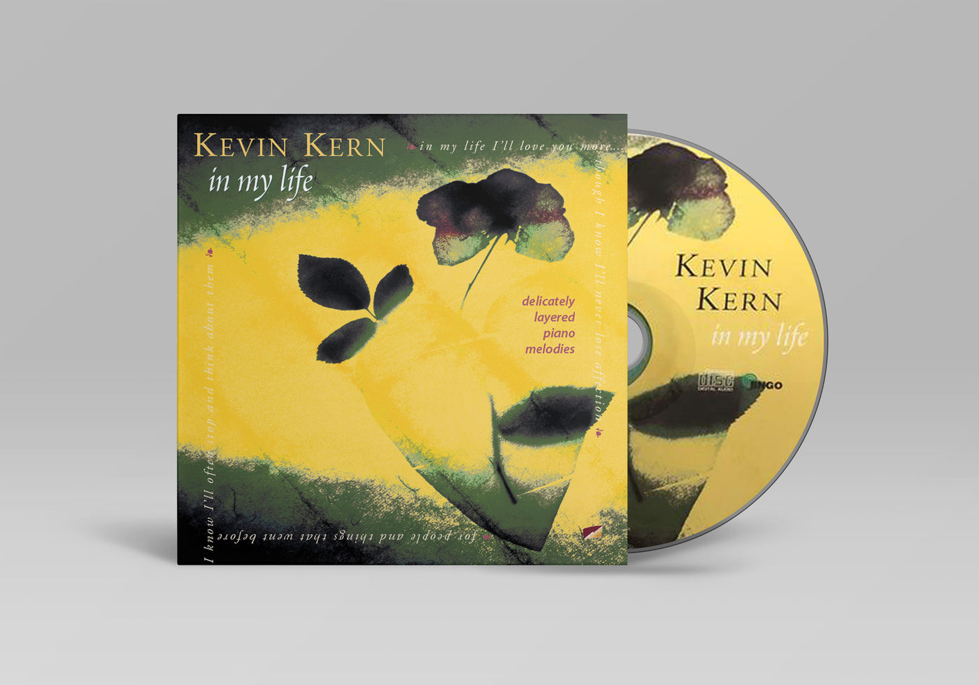 In My Life by Kevin Kern, cd and cover.