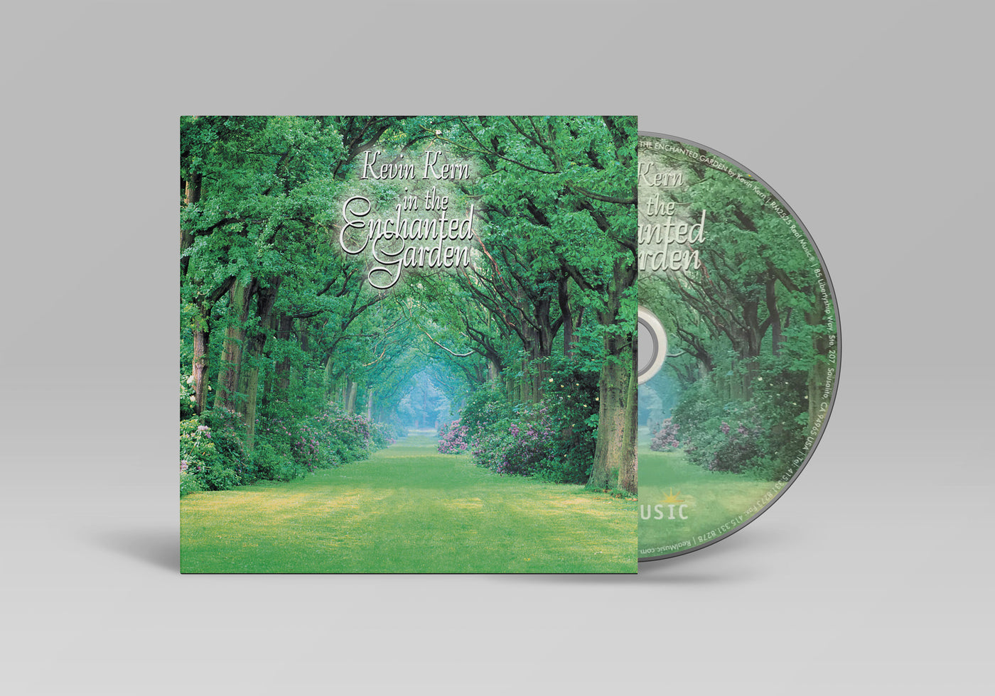 In the Enchanted Garden by Kevin Kern, cd and cover.