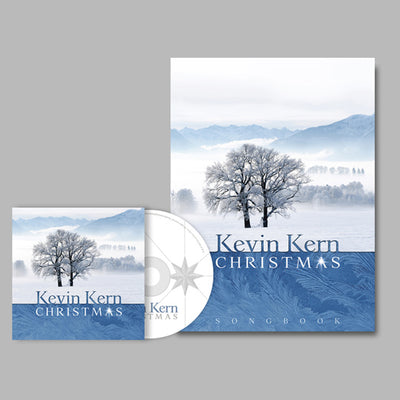 Christmas by Kevin Kern, a CD and Printed Piano Songbook Bundle 